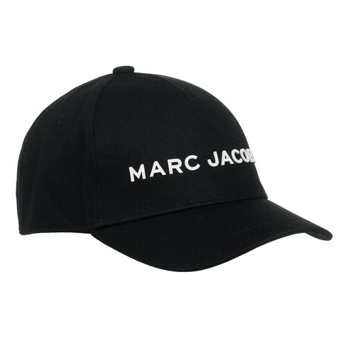 MARC JACOBS Embroidered Cap Black 54-58